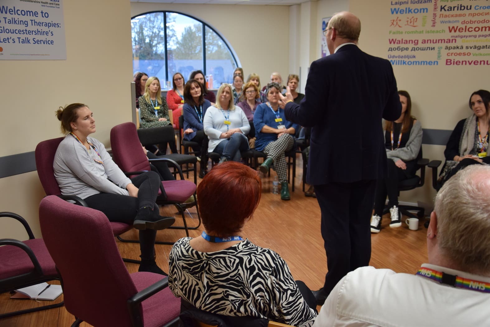 New clinic rooms for mental health team Glos Health Care NHS