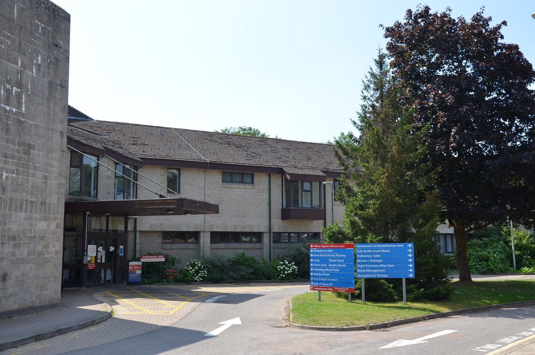 Ward refurbishment work underway at Cirencester Hospital Glos