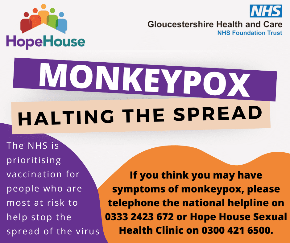 Monkeypox Halting the spread Glos Health Care NHS Foundation